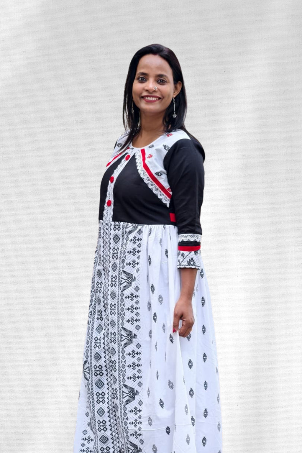 Classic White Designer One-Piece