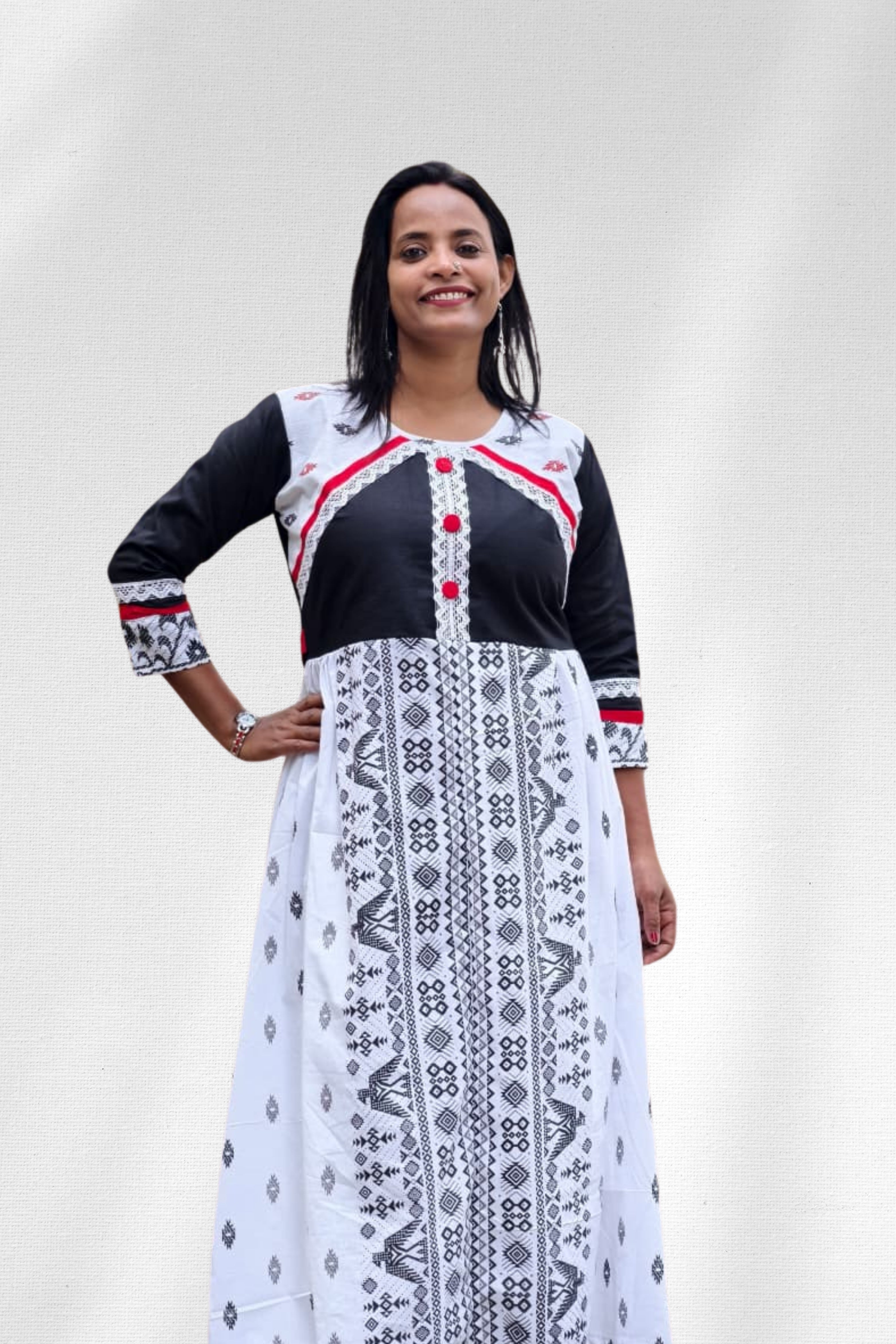 Classic White Designer One-Piece