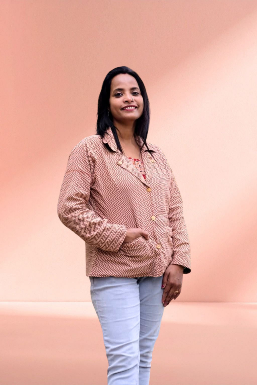 Modern Off-White Blazer – Women’s Designer Wear