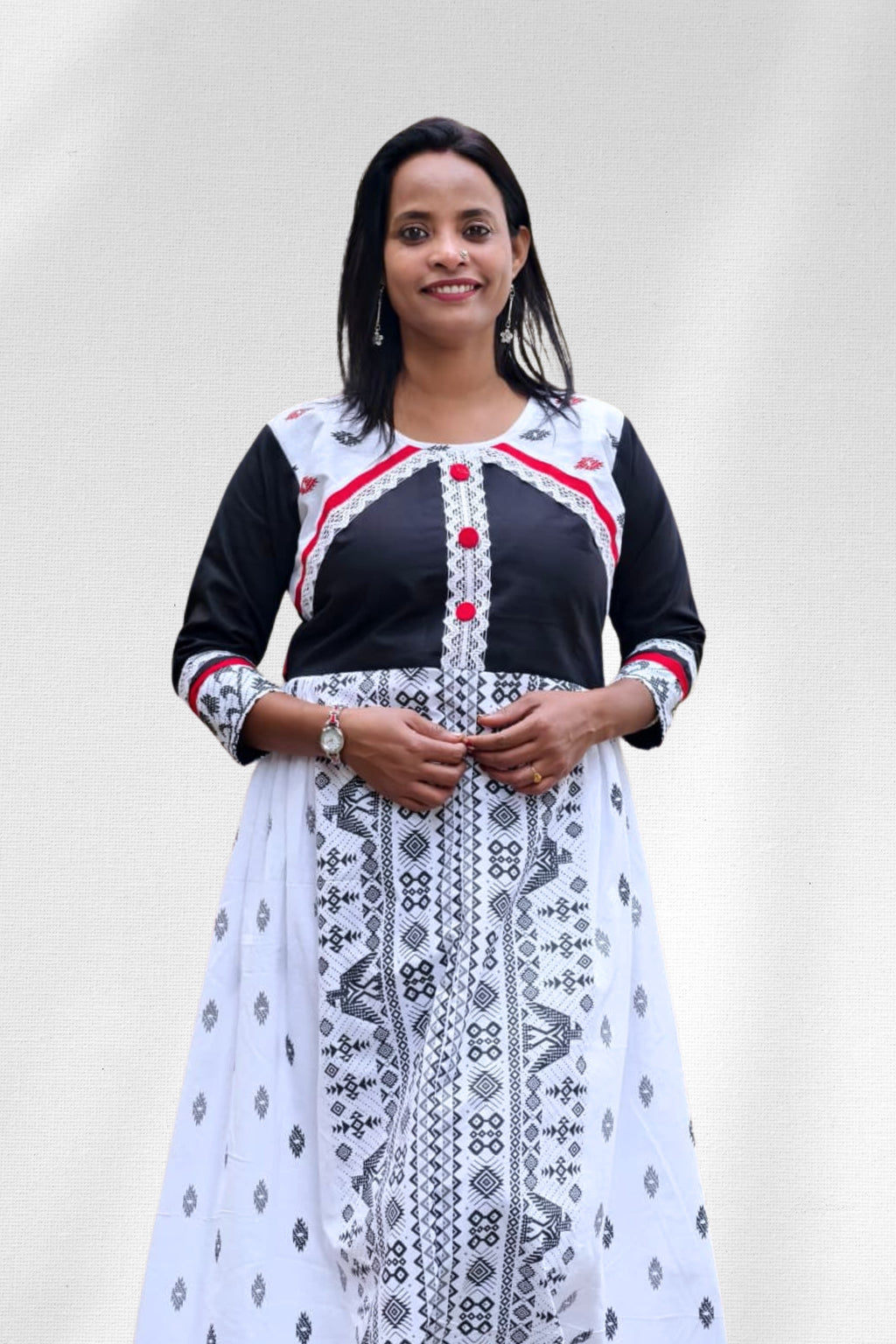 Classic White Designer One-Piece