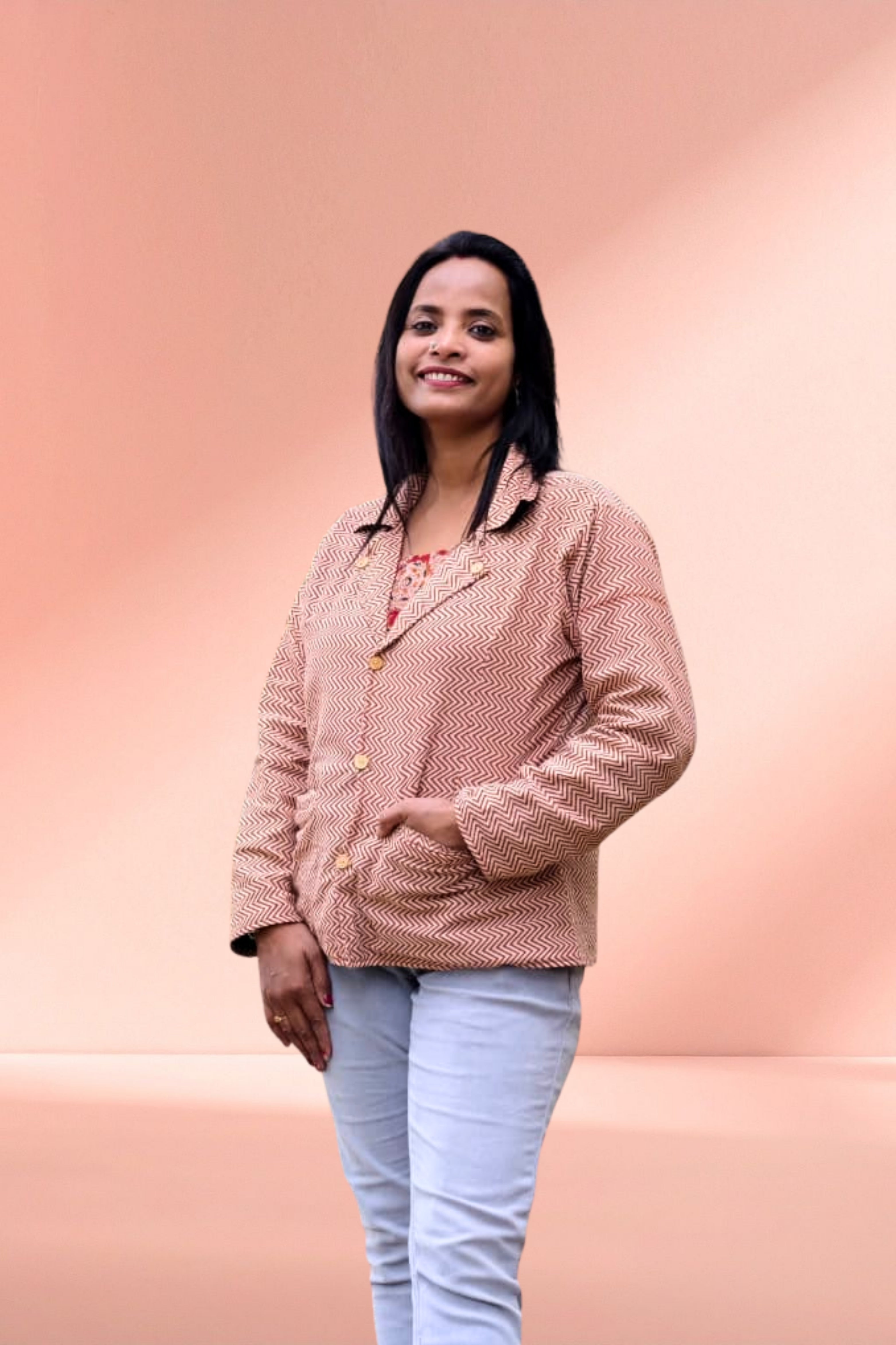 Modern Off-White Blazer – Women’s Designer Wear